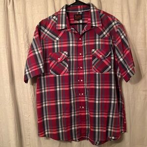 Plains pearl snap shirt